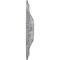 Ekena Millwork Alexa Ceiling Medallion (Fits Canopies up to 3"), 15"OD x 1 3/4"P, Ultra Pure White Crackle CM14AXUWC - alternate 3